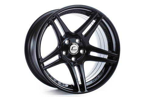 Cosmis Racing Wheels S5R 18x9 +26mm 5x114.3 Black - Universal