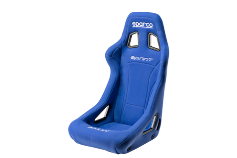 Sparco Sprint Fixed Back Seat Blue - Universal