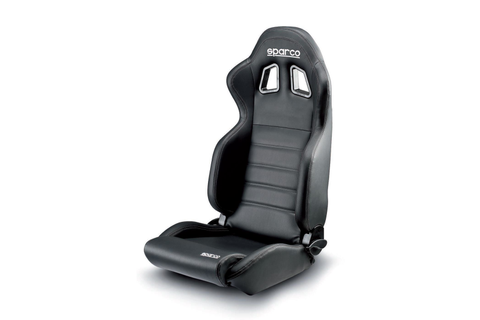 Sparco R100 Reclining Seat Vinyl Black - Universal