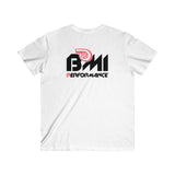 BMI Performance Men's Fitted V-Neck Short Sleeve Tee