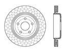 StopTech 12-15 Jeep Cherokee SRT8 Sport Slotted & Drilled Rear Driver Side Brake Rotor