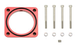 Torque Solution 19mm Throttle Body Spacer Red - Scion FR-S 2013-2016 / Subaru BRZ 2013+ / Toyota 86 2017+