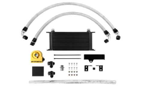 Mishimoto Thermostatic Oil Cooler Kit Black - Subaru WRX/STI 2006-2007