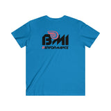 BMI Performance Men's Fitted V-Neck Short Sleeve Tee