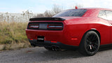Corsa 15-17 Dodge Challenger Hellcat Dual Rear Exit Sport Exhaust w/ 3.5in Black Tips