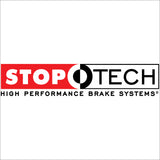 StopTech Select Sport Nissan Slotted and Drilled Left Rear Rotor