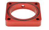 Torque Solution 19mm Throttle Body Spacer Red - Scion FR-S 2013-2016 / Subaru BRZ 2013+ / Toyota 86 2017+