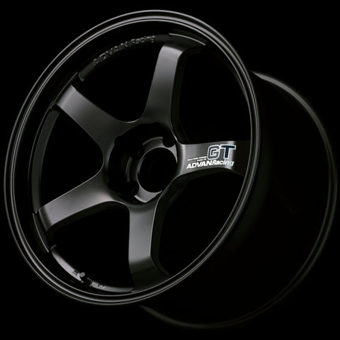 Advan GT 19x9.5 +45 5-100 Semi Gloss Black Wheel