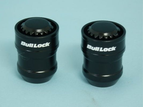 BULL LOCK RE-GUARD LOCK & LUG SET: 14 X 1.5 (16 NUTS + 4 LOCKS + KEY, BLACK)