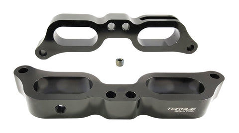 Torque Solution Billet TGV Delete Kit 2015 Subaru WRX - Black