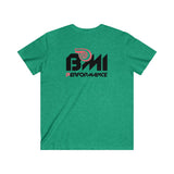 BMI Performance Men's Fitted V-Neck Short Sleeve Tee