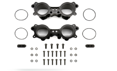 Process West Billet Tumbler Deletes Black - Subaru WRX 2008-2014 (Plastic Manifold)