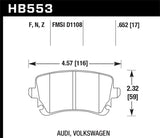 Hawk Performance Ceramic Street Brake Pads