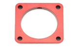 Torque Solution 19mm Throttle Body Spacer Red - Scion FR-S 2013-2016 / Subaru BRZ 2013+ / Toyota 86 2017+