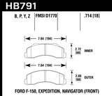 Hawk 14-16 Ford F-150 Performance Ceramic Street Front Brake Pads