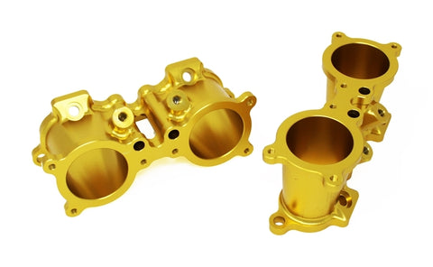 Torque Solution Top Feed TGV Delete Kit 08-14 Subaru WRX / 07-18 STI - Gold