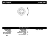 StopTech 12-15 Jeep Cherokee SRT8 Sport Slotted & Drilled Rear Passenger Side Rotor