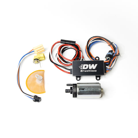 DeatschWerks DW440 440lph Brushless Fuel Pump Single/Dual Controller & Install 99-04 Ford Mustang GT