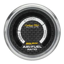 AUTO METER 2 1/16 CARBON FIBER: AIR/FUEL RATIO