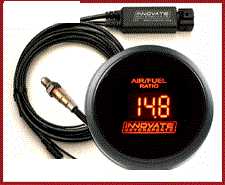 INNOVATE DB-GAUGE KIT: AIR/FUEL RATIO (RED LED, LC-1 & O2 SENSOR)