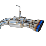 INVIDIA GEMINI EXHAUST: IMPREZA WRX & STI SEDAN 11-14 (TI BURNT TIPS)