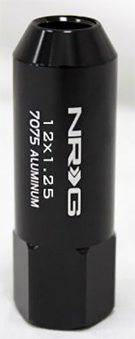 NRG - 470 SERIES LUG NUT LOCK: 7/16" x 20-RH (4PC. BLACK)