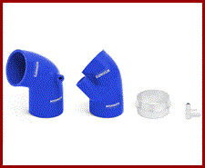 MISHIMOTO INTAKE HOSE KIT: BMW (E46) 328i 99-00, 325i 01-05 (BLUE)