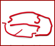 MISHIMOTO ANCILLARY HOSE KIT: CHEVY CORVETTE C6 & Z06 05-08 (RED)