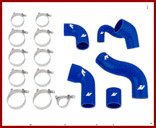 MISHIMOTO I/C HOSE KIT: VOLVO 850/S70/V70 97-04 (BLUE)