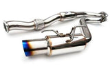 INVIDIA GEMINI FULL TITANIUM EXHAUST: SUBARU WRX & STI SEDAN 15-19 (QUAD-TIPS)