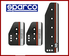 SPARCO M/T PEDAL SET: SETTANTA (LONG/BLACK)